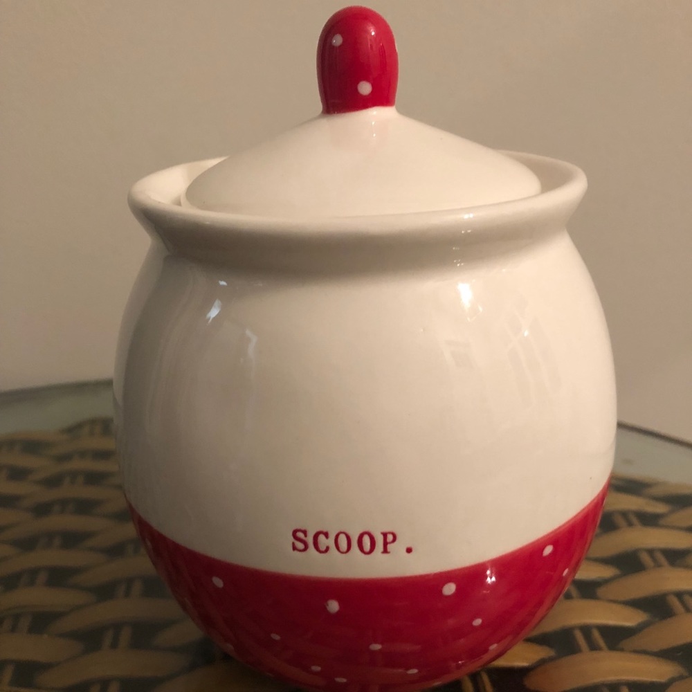 Rae Dunn Christmas jar